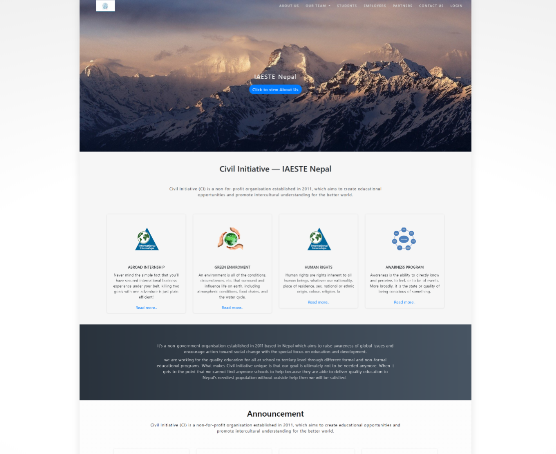 IAESTE CMS